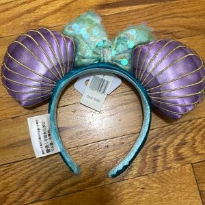 Disney Little Mermaid Ears “Mermaid Hair Don’t Care”